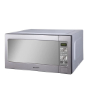 Sharp R-562CR(ST) Solo Microwave, 62 Liter, 1200 Watt, 12 Menus - Silver