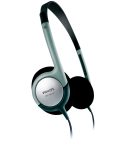 Philips SBCHL146 Wired On Ear Headphones - Green Black