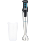 Sokany SK-758 Hand Blender with Cup, 1200W - Silver Black