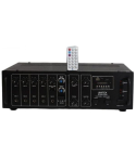Unitex Mixer Amplifier 60 W in Black - UTZA-1200EU-USB | امبليفاير ميكسر يونيتكس 60 وات باللون أسود - UTZA-1200EU-USB