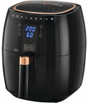 Black & Decker AF5539-B5 Air Fryer,3.9L, 1500W - Black-International warranty