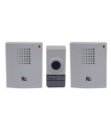 RL RL-2R3921 Wireless Door Bell With Remote Control, 2 Pieces - White