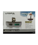 Utopia KC-30 Electronic Kitchen Scale - Silver Black