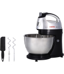 Kumtel I Home Stand Mixer, 400 Watt, Black and Silver - KIWD-6502B