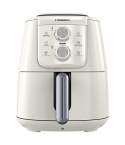 TORNADO THF-1554M-XL-CS Manual Control Air Fryer, 1550 W, 4 L - Creamy x Silver