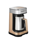 Castle Turkish Coffee Maker, 700 Watt, Silver Gold - TCM7020G