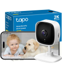TP-Link Tabo C110 Wi-Fi Home Security Camera - White