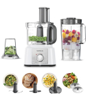 Kenwood FDP65.400WH Food Processor, 1000W - White -International Warranty