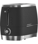 Beko TAM 8202 B Cosmopolis Toaster, 2 Slices, 900W - Black