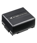 Panasonic DU07 Camera Rechargeable Battery, 700mAh - Black