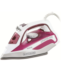 Black & Decker X2400-B5 Steam Iron, 2400W -Pink White
