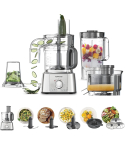 Kenwood FDP65.880SI Food Processor, 1000 Watt - Silver
