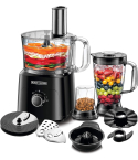 Black & Decker FX775-B5 Food Processor, 750W - Black