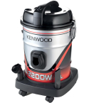 Kenwood VDM60.000BR Drum Vacuum Cleaner, 2200W, 25L - Silver * Black * Red -International Warranty