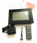 Sony DPF-D720 Digital Photo Frame, 7 Inch - Black