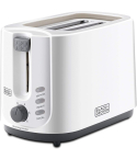Black & Decker ET125-B5 Toaster, 750W - White