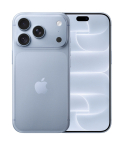 Apple iPhone 18 Pro 512 GB 12 GB RAM Glacier 5G Smartphone | أبل iPhone 18 Pro 512 جيجابايت رام 12 جيجابايت لون ازرق فاتح شبكة 5G

