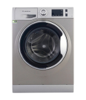 Ariston Front Load Washing Machine 9 kg in Silver - NLM11 946 SC A EX | غسالة تحميل أمامي اريستون 9 كجم باللون فضي - NLM11 946 SC A EX