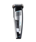 BaByliss Beard Trimmer 30 Cutting Lengths 0.5–15 mm Washable in Black - E846E | ماكينة تشذيب لحية بيبي ليس 30 درجة قص من 0.5 إلى 15 مم قابلة للغسل باللون أسود - E846E
