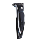 BaByliss Cordless Washable Flex Beard Trimmer 48 Cutting Lengths up to 10 mm Pivoting Head in Black - E868SDE | ماكينة حلاقة وتشذيب لحية بيبي ليس لاسلكية قابلة للغسل 48 طول قص حتى 10 مم رأس متحرك باللون أسود - E868SDE