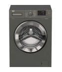 Beko Front Load Washing Machine 7 kg in Dark Silver - WTV 7512 XMCI | غسالة تحميل أمامي بيكو 7 كجم باللون فضي غامق - WTV 7512 XMCI