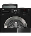 Beko Front Load Washing Machine 8 kg in Silver - WTV 8612 XBCI | غسالة تحميل أمامي بيكو 8 كجم باللون فضي - WTV 8612 XBCI