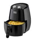 Black & Decker Air Fryer 4.5 Liters in Black - AF350-B5 | قلاية هوائية بلاك اند ديكر 4.5 لتر باللون أسود - AF350-B5