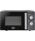 BLACK+DECKER Microwave 20 Liter in Black | ميكروويف بلاك آند ديكر 20 لتر لون أسود