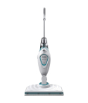 BLACK+DECKER Steam Mop 1300W in White & Blue | ممسحة بخار بلاك اند ديكر 1300 وات لون أبيض × أزرق