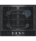 Bosch Built-in Gas Hob, 60 cm, 4 Burners in Black - PCP6A6B90 | مسطح غاز بلت ان بوش، 60 سم باللون أسود - PCP6A6B90
