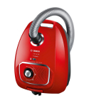 Bosch Canister Vacuum Cleaner 600W in Red | مكنسة برميلية بوش 600 وات لون أحمر