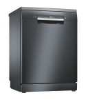 Bosch Dishwasher 13 Place Settings in Brushed Black Steel - SMS4IKC62T | غسالة أطباق بوش 13 فرد باللون أسود ستيل مصنفر - SMS4IKC62T
