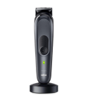 Braun All-in-One Style Kit Series 7 Trimmer 17 in 1 100 Min Runtime in Grey - MGK7491 | ماكينة حلاقة وتشذيب براون أول إن ون سيريز 7 17 في 1 100 دقيقة تشغيل باللون رمادي - MGK7491