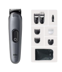 Braun All-in-One Trimmer Series 3 8-in-1 14 Length Settings in Black and Grey - AIO3540 | ماكينة حلاقة وتشذيب براون أول إن ون سيريس 3 8 في 1 14 درجة طول باللون أسود ورمادي - AIO3540