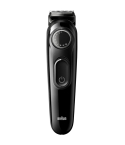 Braun Beard Trimmer 3 20 Length Settings 50 Minutes Runtime in Black - BT3222 | ماكينة تهذيب اللحية براون 3 20 درجة طول 50 دقيقة تشغيل باللون أسود - BT3222
