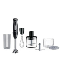 Braun MQ55254M MultiQuick 5 Pro Hand Blender Set, Black