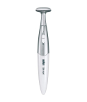 Braun Silk-épil 3-in-1 Bikini and Eyebrow Trimmer in White/Silver - FG1100 - Radio Talaat | ماكينة تشذيب البيكيني والحواجب براون سيلك إبيل 3 في 1 باللون أبيض/فضي - FG1100 - راديو طلعت