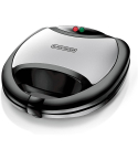 BLACK+DECKER Sandwich Maker, 1750 Watt, Black Silver - TS2080-B5