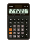 Casio Desktop Calculator, 12 Digits, Solar + Battery, Black, AX-12B | آلة حاسبة مكتبية كاسيو، 12 رقم، طاقة شمسية + بطارية، أسود، AX-12B