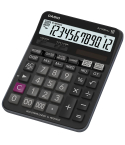 Casio Desktop Calculator, 12 Digits, Check & Correct 300 Steps, Black, DJ-120D PLUS | آلة حاسبة مكتبية كاسيو، 12 رقم، مراجعة وتصحيح 300 خطوة، أسود، DJ-120D PLUS