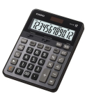 Casio Desktop Calculator, 12 Digits, Tax & Currency Exchange, Black, DS-2B | آلة حاسبة مكتبية كاسيو، 12 رقم، ضريبة وتحويل عملات، أسود، DS-2B