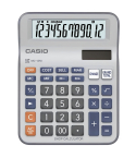 Casio Desktop Calculator, 12 Digits, Cost/Sell/Margin, Silver, MC-12M | آلة حاسبة مكتبية كاسيو، 12 رقم، تكلفة وبيع وهامش ربح، فضي، MC-12M