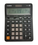 Casio Desktop Calculator, 16 Digits, Two Memories, Black, GX-16B | آلة حاسبة مكتبية كاسيو، 16 رقم، ذاكرتين، أسود، GX-16B