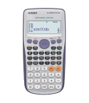 Casio Scientific Calculator, 417 Functions, Natural Textbook Display, Black, FX-570ES PLUS | آلة حاسبة علمية كاسيو، 417 وظيفة، شاشة عرض طبيعي للمعادلات، أسود، FX-570ES PLUS