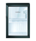 Castle Mini Bar 52 Liter in Black Glass - FR1052G | ميني بار كاسل 52 لتر باللون زجاج اسود - FR1052G