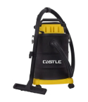 Castle Wet & Dry Vacuum Cleaner 2400W in Black & Yellow | مكنسة جافة ورطبة كاسل 2400 وات لون أسود × أصفر
