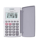 Casio HL-820LV-WE Portable Practical Desktop Calculator - White