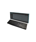 Hood USB Wired Keyboard, Black - KB-150