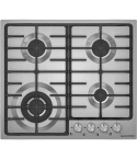 Ecomatic Built-in Gas Hob, 60 cm, 4 Burners in Stainless Steel - NS603C | مسطح غاز بلت ان ايكوماتيك، 60 سم باللون ستانلس ستيل - NS603C