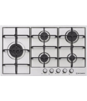 Ecomatic Built-in Gas Hob, 90 cm, 5 Burners in Stainless Steel - NS913C | مسطح غاز بلت ان ايكوماتيك، 90 سم باللون ستانلس ستيل - NS913C
